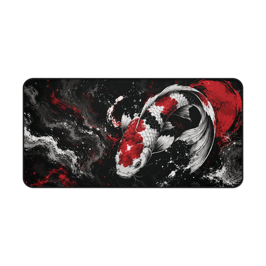 Crimson Koi Desk Mat